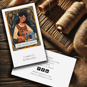 Tarot Seamstress Business Card
