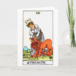 tarot-strength card