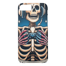Tarot Style Skeleton iPhone / iPad case