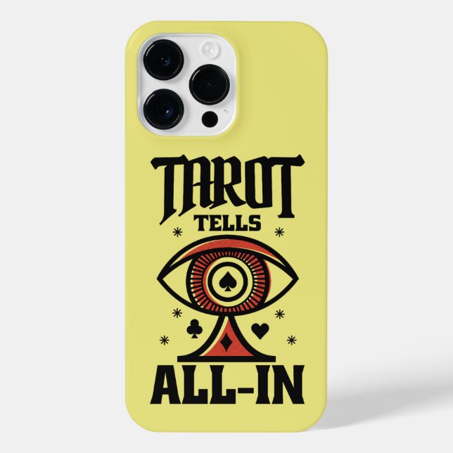 TAROT TELLS ALL-IN iPhone CASE (Back)