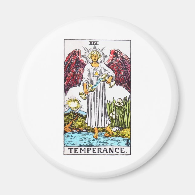 tarot-temperance magnet (Front)