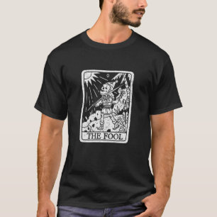 Tarot The Fool Goth Occult Grunge Baphomet Gothic T-Shirt