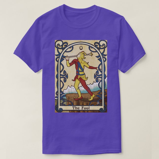 Tarot The Fool T-Shirt (Design Front)