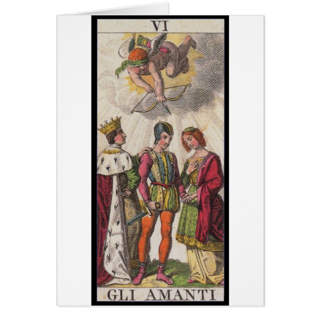 Tarot: The Lovers (Front)