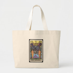 Tarot: The Lovers Large Tote Bag