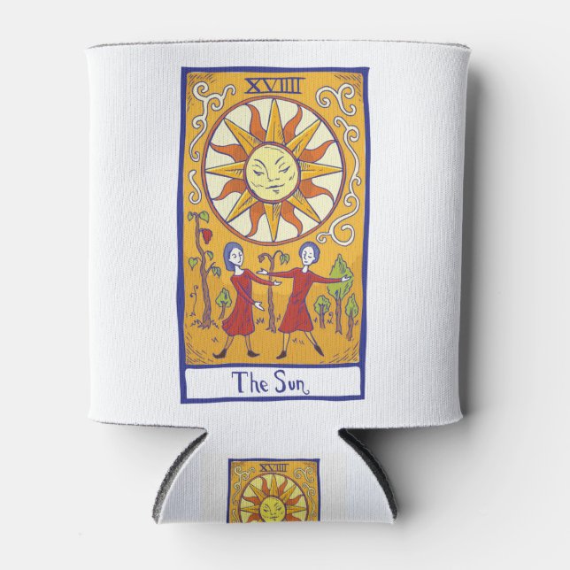Tarot The Sun Can Cooler (Front)