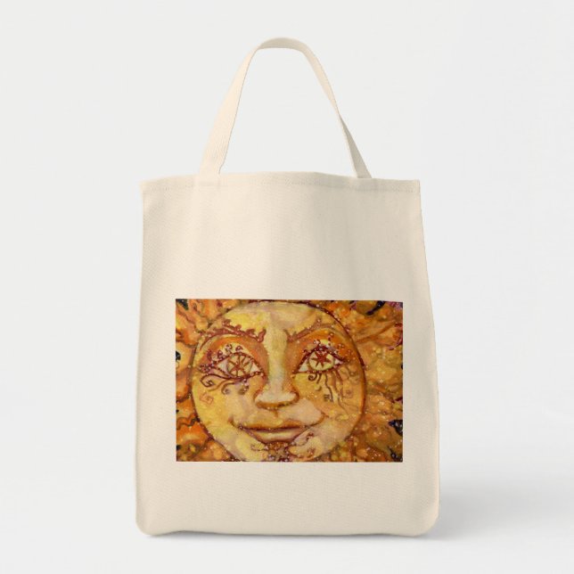 Tarot the Sun Grocery Bag (Front)