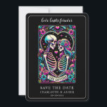 Tarot Wedding Save Flat  The Date<br><div class="desc">Simple modern trendy script typography let the adventure begin save the date announcement to customise for your wedding. Let the adventure begin theme.</div>