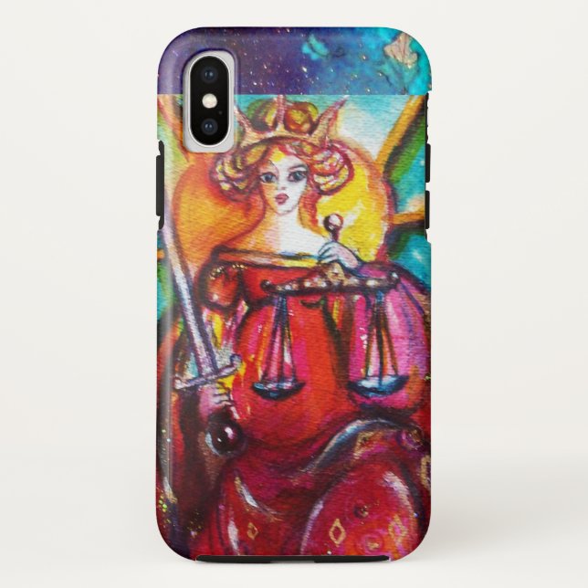TAROTS OF THE LOST SHADOWS / JUSTICE Case-Mate iPhone CASE (Back)