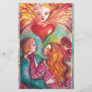 TAROTS OF THE LOST SHADOWS /LOVERS Valentine Day Stationery