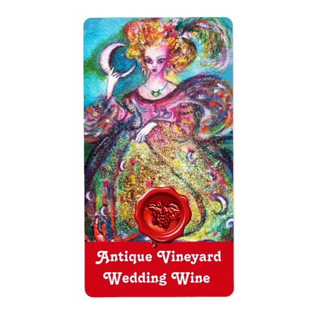 TAROTS OF THE LOST SHADOWS /MOON LADY WEDDING WINE (Front)