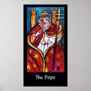 TAROTS OF THE LOST SHADOWS /POPE ,HIEROPHANT POSTER