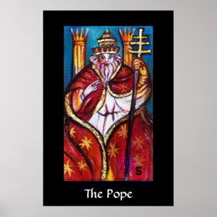 TAROTS OF THE LOST SHADOWS /POPE ,HIEROPHANT POSTER