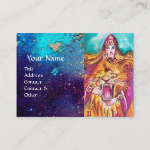 TAROTS OF THE LOST SHADOWS / STRENGHT / FORTITUDE BUSINESS CARD