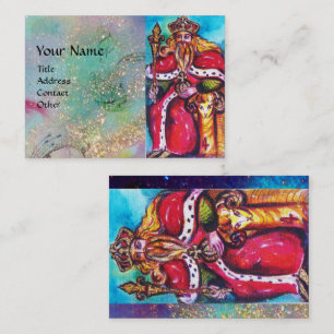 TAROTS OF THE LOST SHADOWS / THE EMPEROR BUSINESS CARD