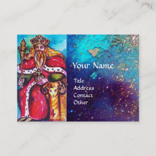 TAROTS OF THE LOST SHADOWS / THE EMPEROR BUSINESS CARD