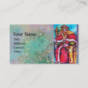 TAROTS OF THE LOST SHADOWS / THE EMPEROR BUSINESS CARD