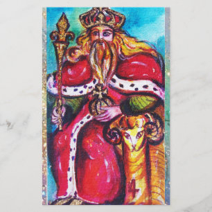 TAROTS OF THE LOST SHADOWS /THE EMPEROR STATIONERY