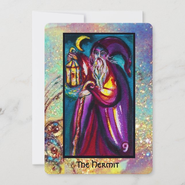 TAROTS OF THE LOST SHADOWS / THE HERMIT ANNOUNCEMENT (Front)