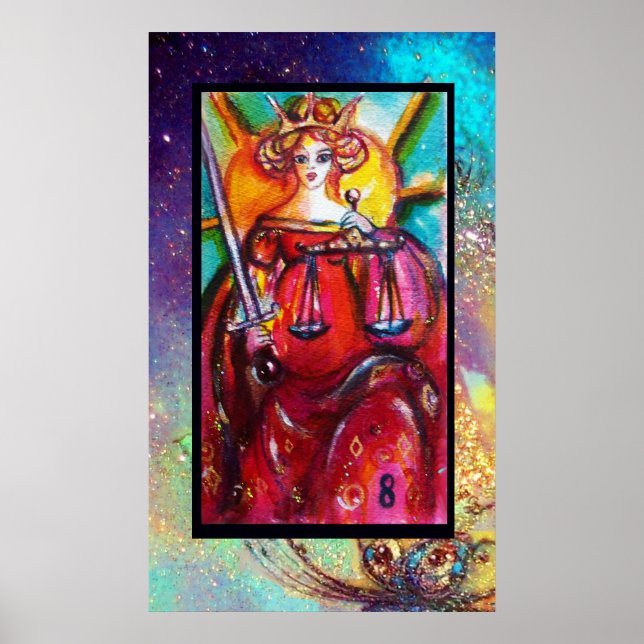 TAROTS OF THE LOST SHADOWS /THE JUSTICE POSTER (Front)