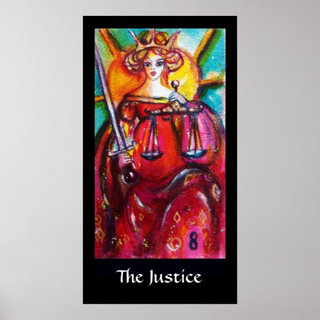 TAROTS OF THE LOST SHADOWS /THE JUSTICE POSTER (Front)
