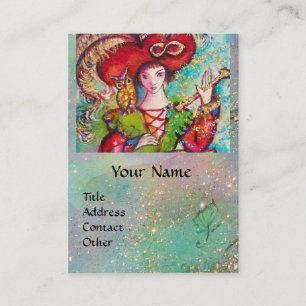 TAROTS OF THE LOST SHADOWS / THE MAGICIAN BUSINESS CARD