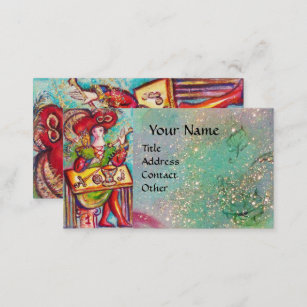 TAROTS OF THE LOST SHADOWS / THE MAGICIAN BUSINESS CARD