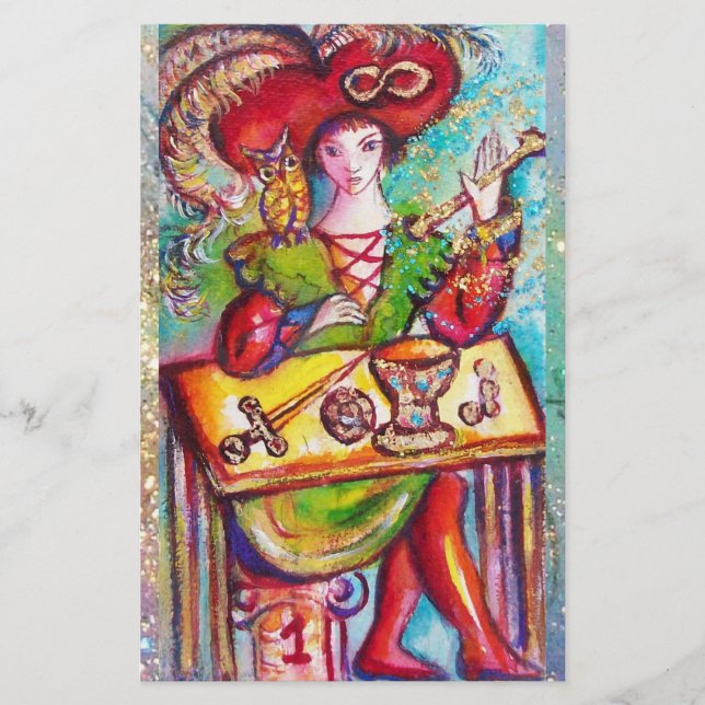 TAROTS OF THE LOST SHADOWS / THE MAGICIAN STATIONERY (Front)