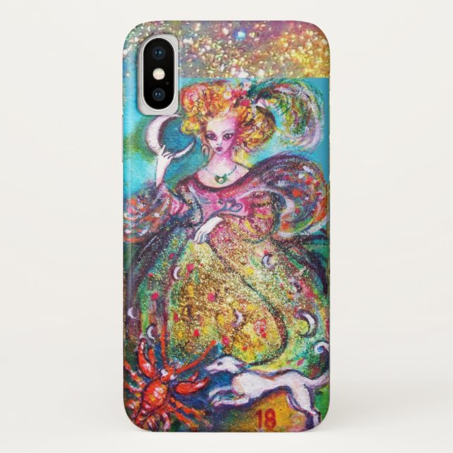 TAROTS OF THE LOST SHADOWS / THE MOON LADY Case-Mate iPhone CASE (Back)