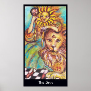 TAROTS OF THE LOST SHADOWS /THE SUN POSTER