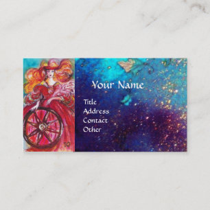 TAROTS OF THE LOST SHADOWS / THE WHEEL OF FORTUNE BUSINESS CARD