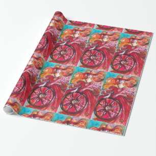 TAROTS OF THE LOST SHADOWS / THE WHEEL OF FORTUNE WRAPPING PAPER