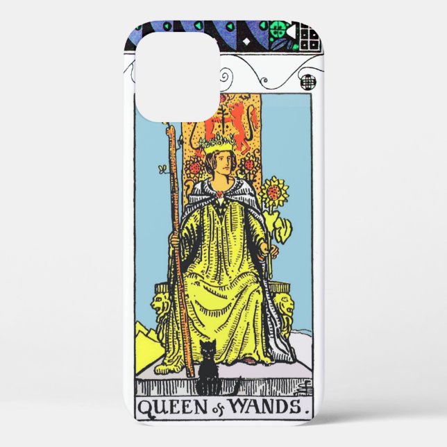 TAROTS/ QUEEN OF WANDS Case-Mate iPhone CASE (Back)