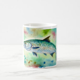 Tarpon Elegance 210824AREF113 - Watercolor Coffee Mug
