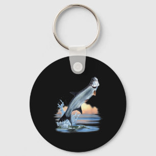 Tarpon Fish Fresh Water Wildlife Hunting Fishing A Key Ring