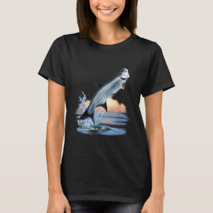 Tarpon Fish Fresh Water Wildlife Hunting Fishing A T-Shirt