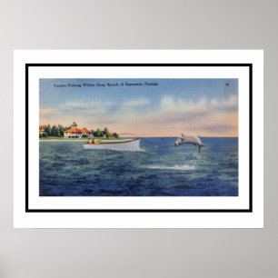 Tarpon Fishing Sarasota Poster