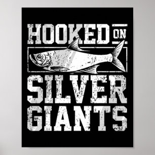 Tarpon Fishing Trip - Silver Tarpon Angler - Fish Poster