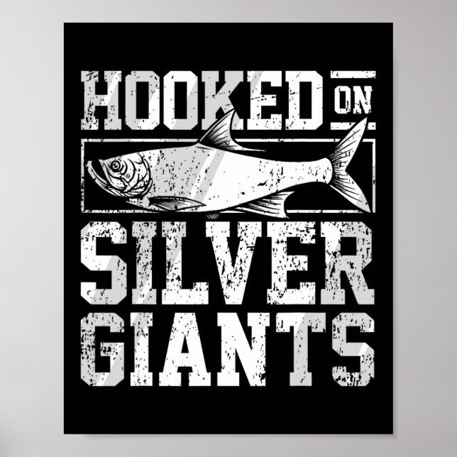 Tarpon Fishing Trip - Silver Tarpon Angler - Fish  Poster (Front)