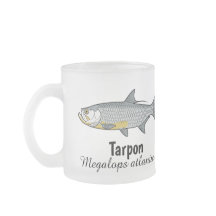 Tarpon Frosted mug by SciPerspective
