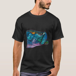 Tarpon Kaleidoscope Saltwater Fly Fishing T-Shirt