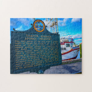 Tarpon Springs Florida Jigsaw Puzzle