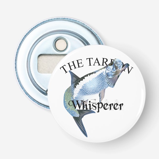 Tarpon Whisperer Bottle Opener (Front)