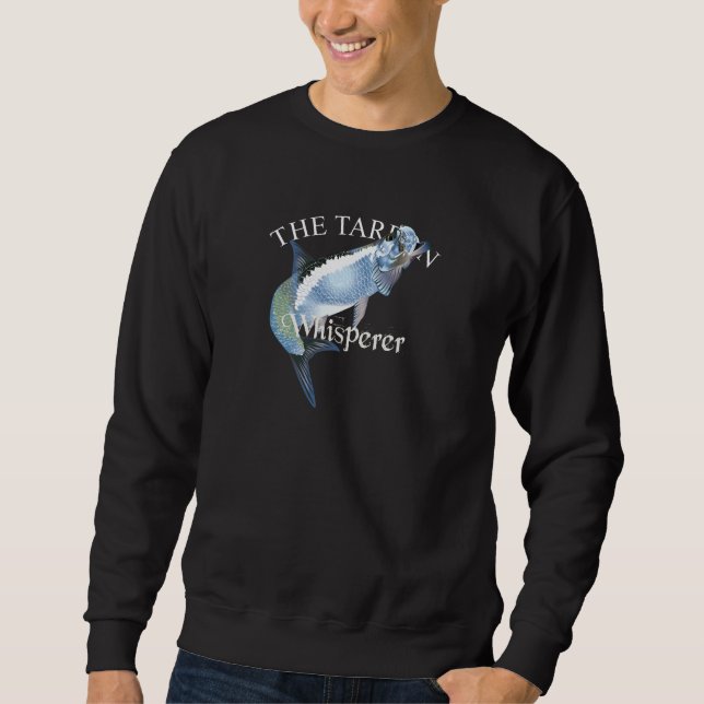 Tarpon Whisperer Dark Sweatshirt (Front)