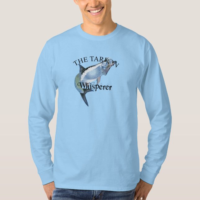Tarpon Whisperer Light Long Sleeve T-Shirt (Front)