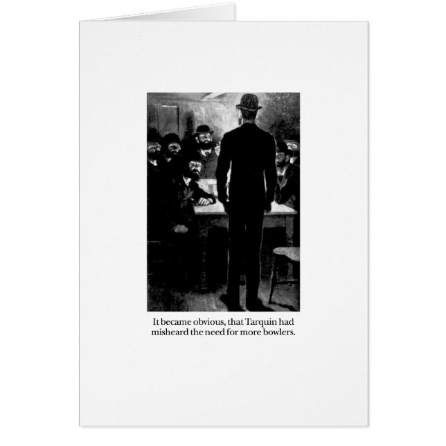 Tarquin and Bowlers (Front)