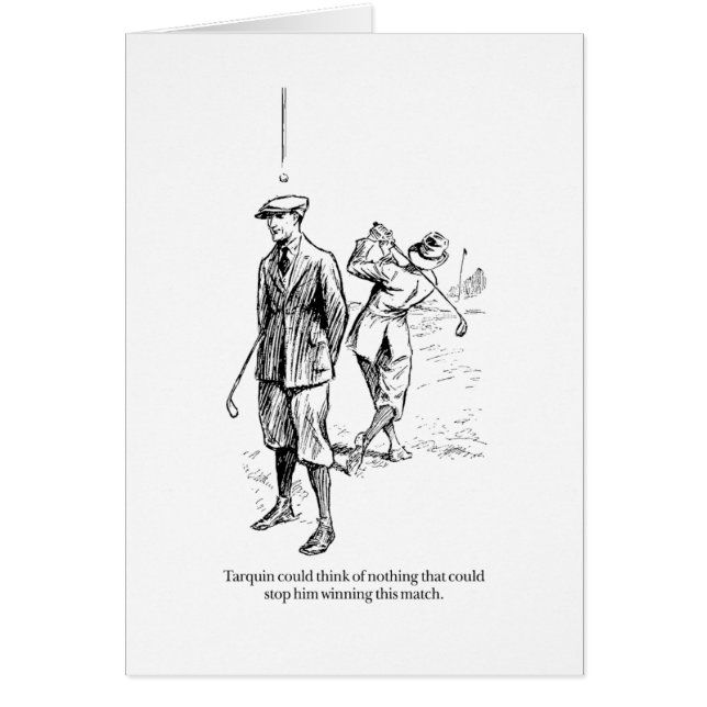 Tarquin and the Golf Match (Front)