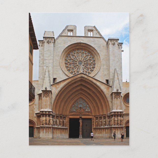 Tarragona cathedral postcard (Front)