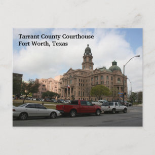 Tarrant County Courthouse (Day) Postcard