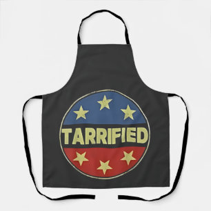  Tarrfied Anit Trump Patriotic American  Apron